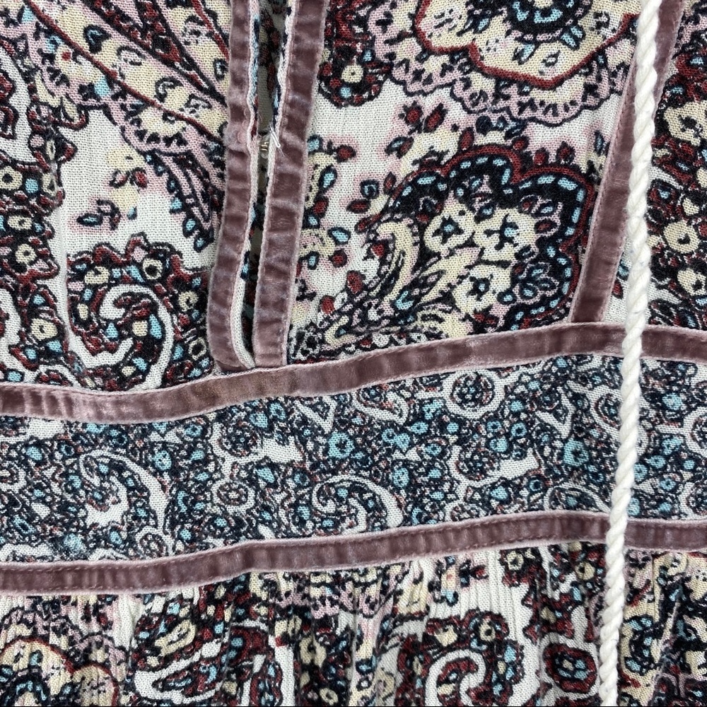 American Eagle Boho Peasant Blouse Sz S.   #A9 - Picture 7 of 11